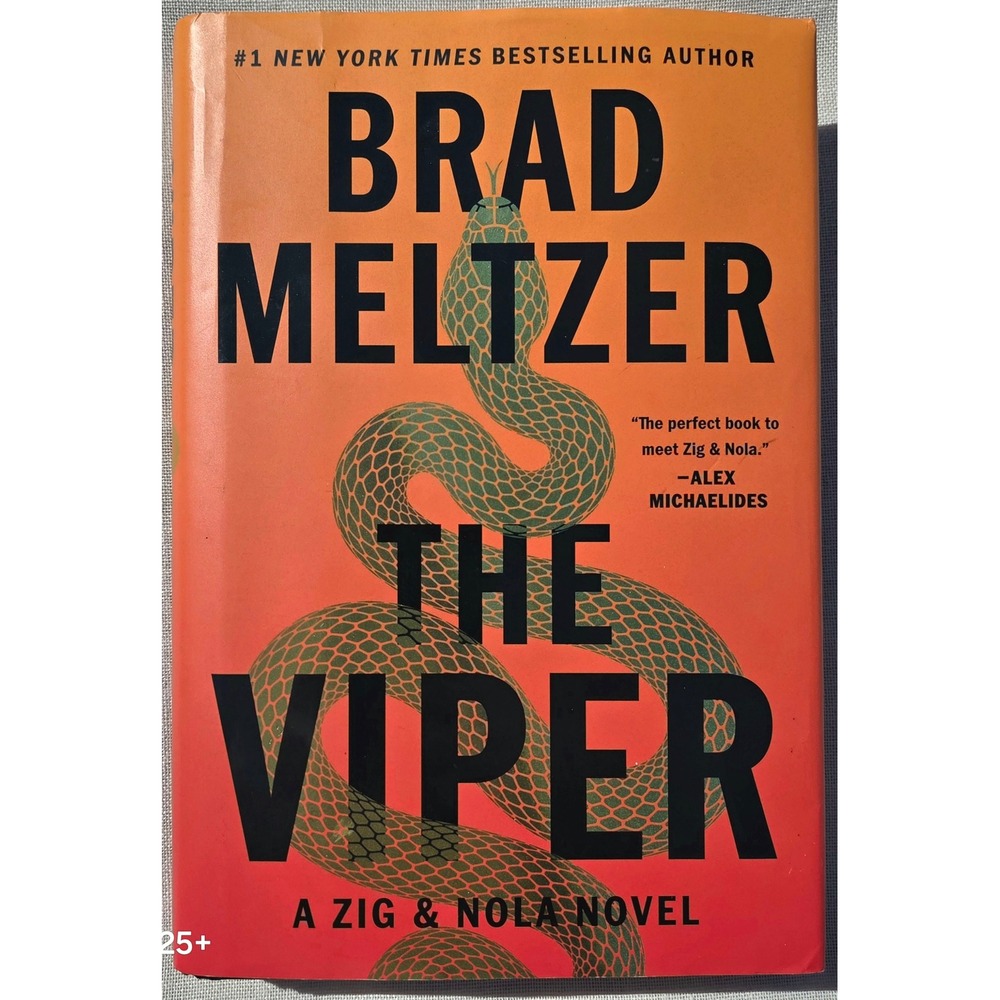 The Viper Brad Meltzer Hardcover Zig & Nola Novel Thriller 9780062892430